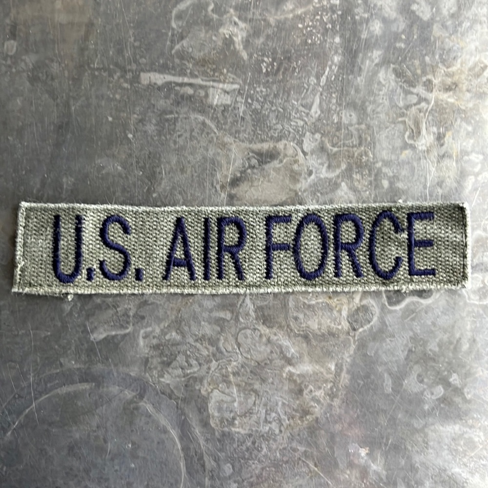 U.S. AIR FORCE embroidered tape patch - vintage